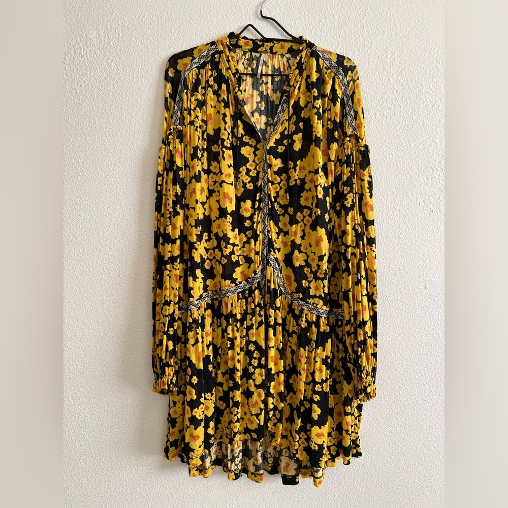 Free People Love Letter Floral Tunic - Read Descripton - Picture 2 of 7